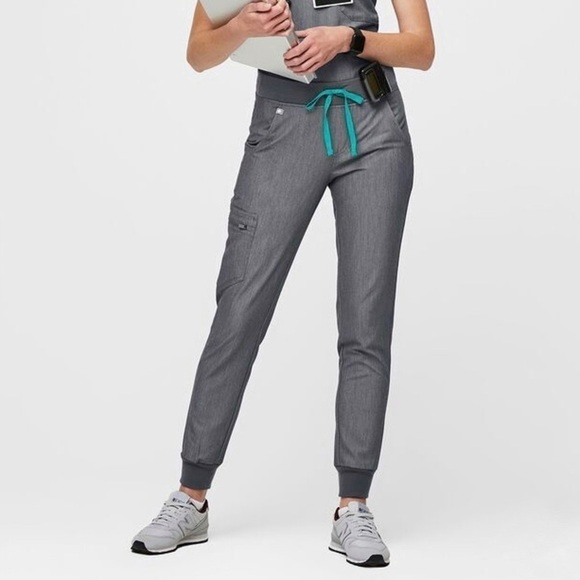Figs Zamora Jogger Scrub Pants Graphite Grey XXS Petite - Picture 1 of 15